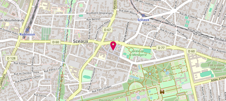 Plan de Centre de protection maternelle et infantile (PMI) - Sceaux, 3 Rue Michel-Charaire, 92330 Sceaux