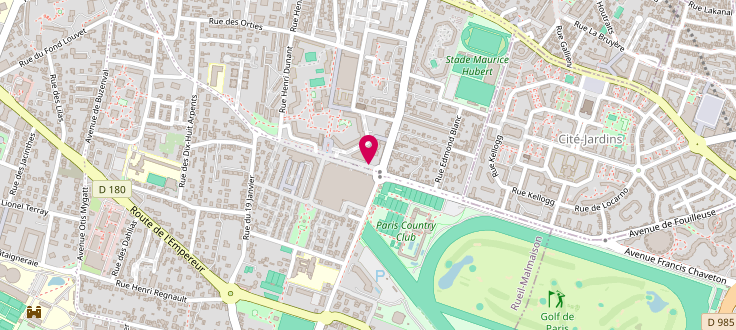 Plan de Centre de protection maternelle et infantile (PMI) - Rueil-Malmaison - Fouilleuse, Pmi l'Arche<br />
27 Bis Avenue de Fouilleuse, 92500 Rueil-Malmaison