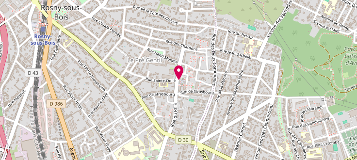 Plan de France services de Rosny-sous-Bois, 57-61 Rue du Rhin, 93110 Rosny-sous-Bois