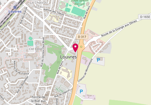 Plan de France Services CCAS de Louvres, 84 Rue de Paris, 95380 Louvres