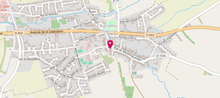 Plan de France services de Vigy - Antenne de Courcelles Chaussy, Place du Temple, 57530 Courcelles-Chaussy