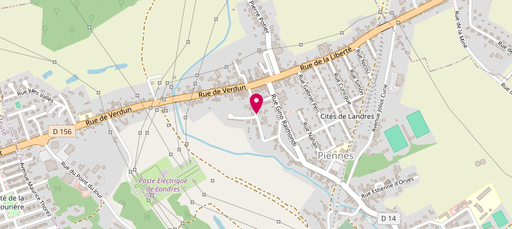 Plan de Centre PMI de Piennes, Rue Guy Moquet, 54490 Piennes