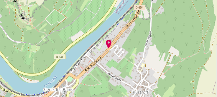 Plan de France services multisites du Bouzonvillois Trois Fronti&egrave;res - Site de Sierck Les Bains, 24 Rue de l'Europe, 57480 Sierck-les-Bains