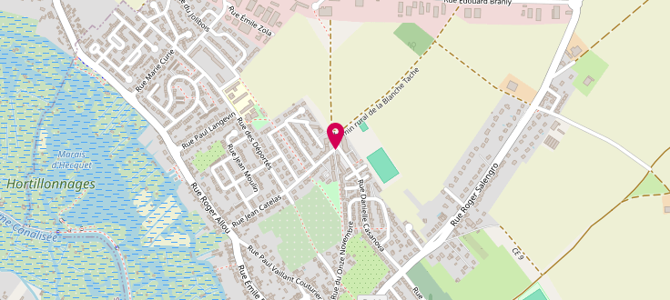 Plan de Centre médico-social de Camon, Place des Libertés<br />
Résidence Van Gogh, 80450 Camon