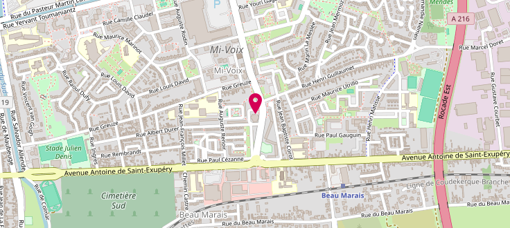 Plan de France services Calais Beau-marais, 1 Rue Guynemer, 62100 Calais